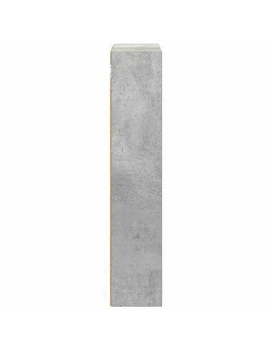 Armadio da bagno a muro Grigio Cemento 40 x 14 x 70 cm