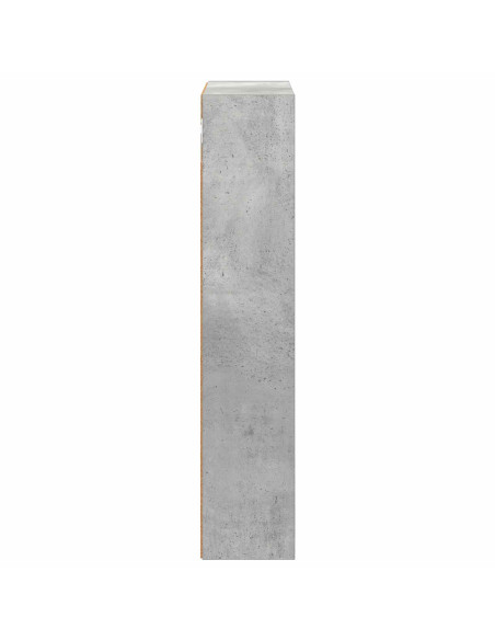 Armadio da bagno a muro Grigio Cemento 40 x 14 x 70 cm