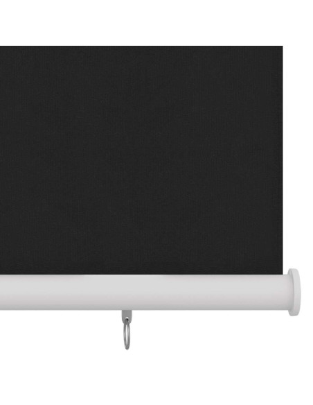 Tenda a Rullo per Esterni 120x230 cm Nera