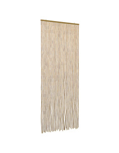 Tenda per Porta Antinsetti multicolore 90 x 200 cm Bambù 2
