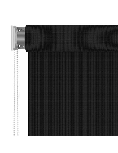 Tenda a Rullo per Esterni 160x230 cm Nera