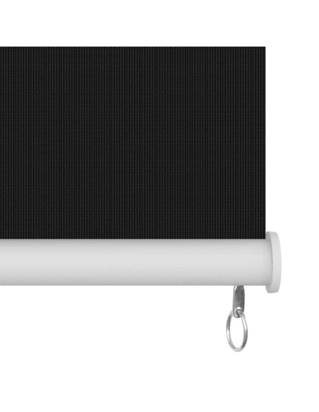 Tenda a Rullo per Esterni 160x230 cm Nera