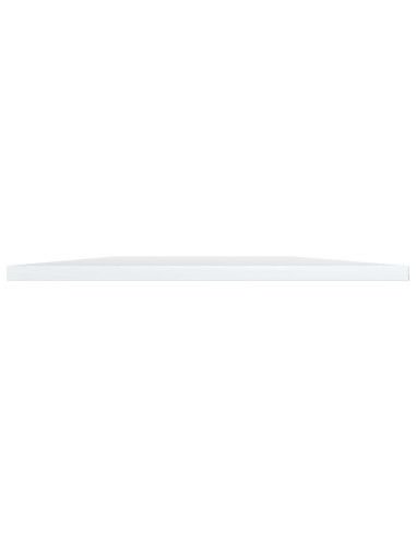 Ripiani per Libreria 8pz Bianco Lucido 80x40x1,5cm Multistrato
