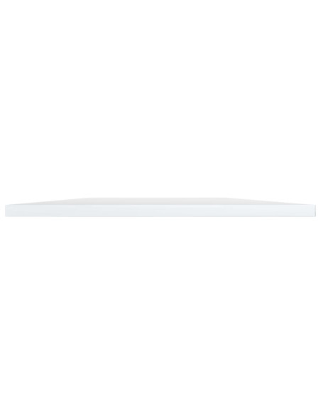 Ripiani per Libreria 8pz Bianco Lucido 80x40x1,5cm Multistrato