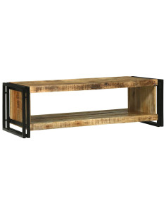Tavolino da salotto 120 x 50 x 38 cm Legno di mango massello