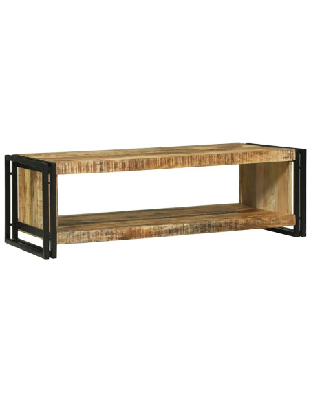 Tavolino da salotto 120 x 50 x 38 cm Legno di mango massello