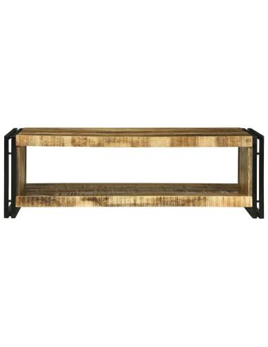 Tavolino da salotto 120 x 50 x 38 cm Legno di mango massello