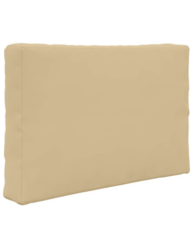 Cuscino per divano da esterno 3 pcs Beige Poliestere