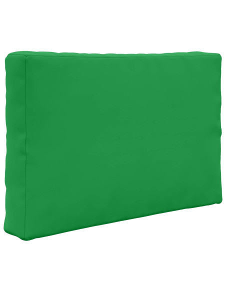 Cuscino per divano da esterno 3 pcs Verde Poliestere
