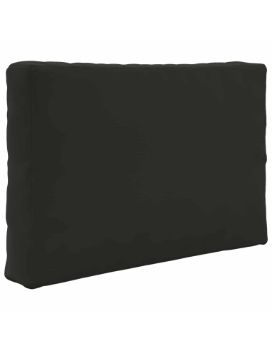 Cuscino per divano da esterno 3 pcs Nero Poliestere