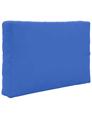 Cuscino per divano da esterno 3 pcs Blu Reale Poliestere