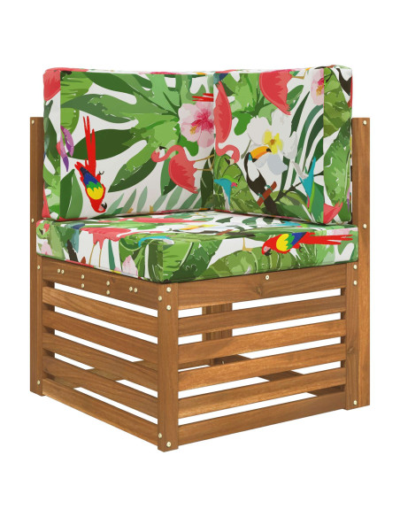 Cuscino per divano da esterno 3 pcs colorato Poliestere