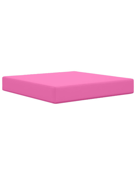 Cuscino per divano da esterno 3 pcs Rosa Poliestere