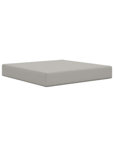 Cuscino per divano da esterno 3 pcs Grigio Poliestere