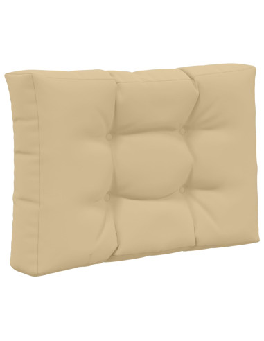 Cuscino per divano da esterno 3 pcs Beige Poliestere