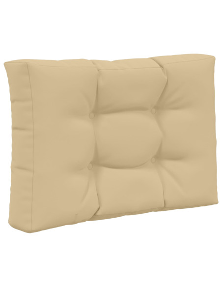Cuscino per divano da esterno 3 pcs Beige Poliestere