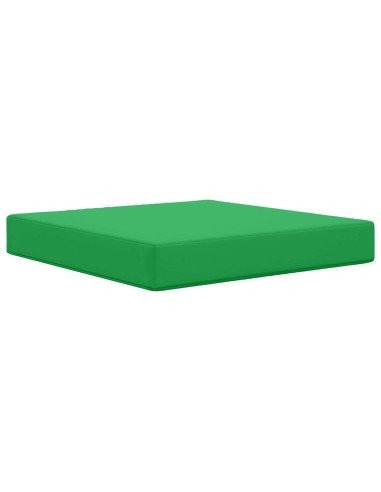 Cuscino per divano da esterno 3 pcs Verde Poliestere