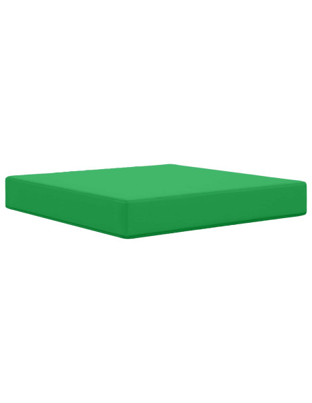Cuscino per divano da esterno 3 pcs Verde Poliestere