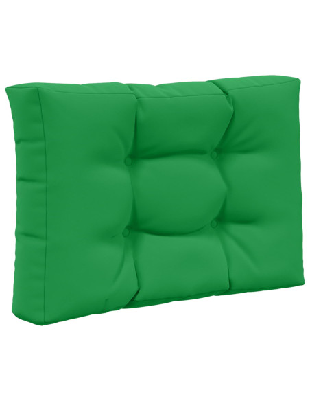 Cuscino per divano da esterno 3 pcs Verde Poliestere