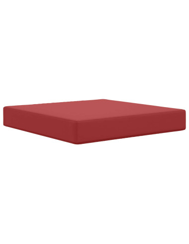 Cuscino per divano da esterno 3 pcs Rosso vino Poliestere