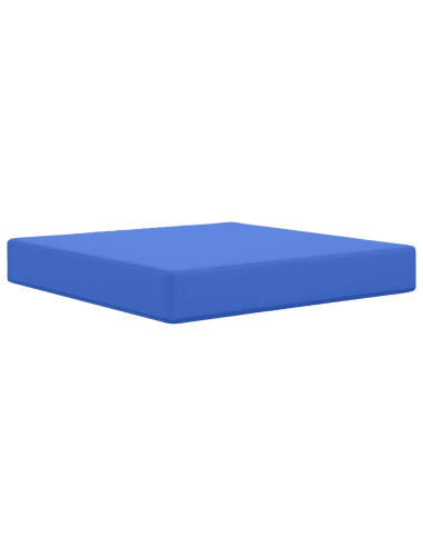Cuscino per divano da esterno 3 pcs Blu Reale Poliestere