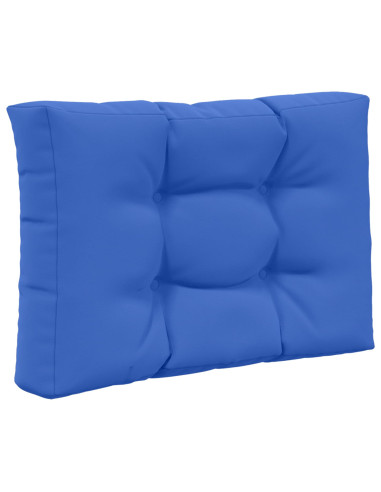 Cuscino per divano da esterno 3 pcs Blu Reale Poliestere