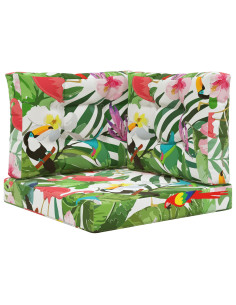 Cuscino per divano da esterno 3 pcs colorato Poliestere 2