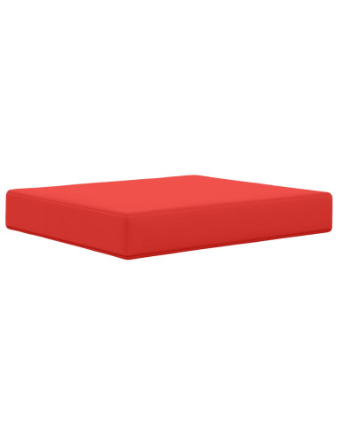 Cuscino per divano da esterno 2 pcs Rosso Poliestere