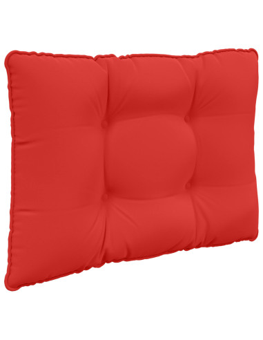 Cuscino per divano da esterno 2 pcs Rosso Poliestere