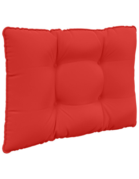 Cuscino per divano da esterno 2 pcs Rosso Poliestere