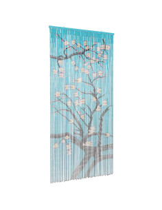 Tenda per Porta Antinsetti multicolore 200 x 100 cm Bambù 2