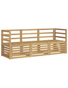 Set divani Legno di Acacia Massello 2
