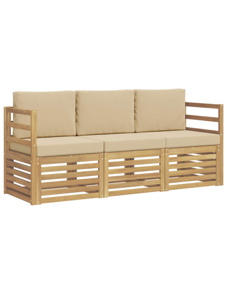 Set divani Legno di Acacia Massello