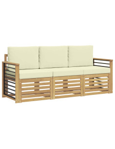Set divani Legno di Acacia Massello 2