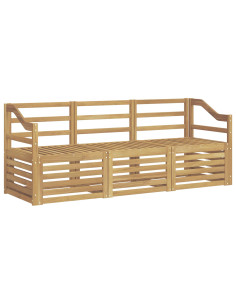 Set divani Legno di Acacia Massello 2