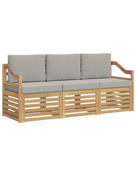 Set divani Legno di Acacia Massello