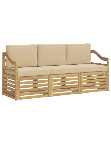 Set divani Legno di Acacia Massello