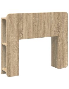 Testata del letto Rovere Sonoma Legno ingegnerizzato 2