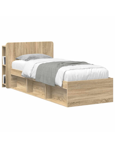 Testata del letto Rovere Sonoma Legno ingegnerizzato
