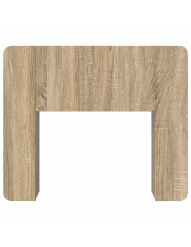 Testata del letto Rovere Sonoma Legno ingegnerizzato