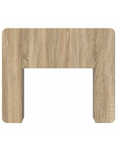 Testata del letto Rovere Sonoma Legno ingegnerizzato
