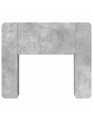 Testata del letto Grigio Cemento Legno ingegnerizzato