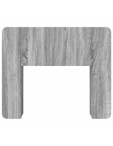 Testata del letto Grigio Sonoma Legno ingegnerizzato