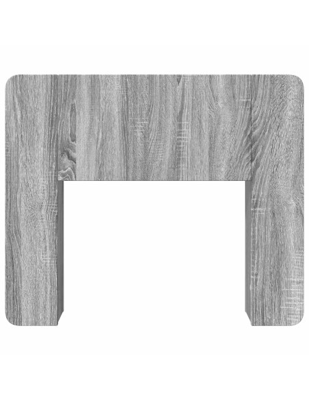 Testata del letto Grigio Sonoma Legno ingegnerizzato