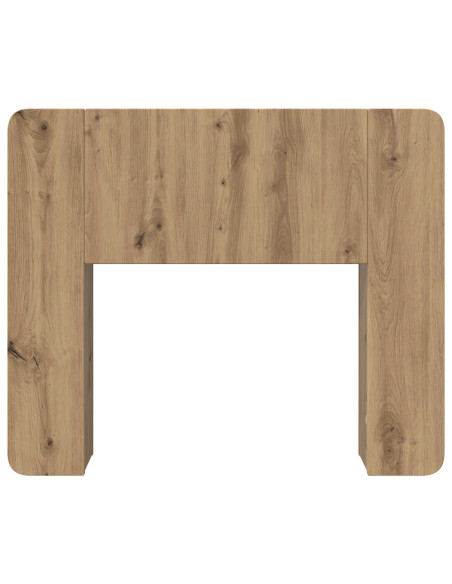 Testata del letto Rovere Artigianale Legno ingegnerizzato