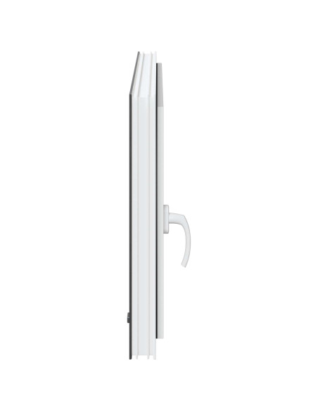 Finestra per Soffitta RISOR Antracite 100 x 60 cm PVC e Vetro