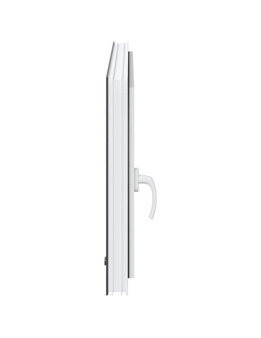 Finestra per Soffitta RISOR Antracite 100 x 70 cm PVC e Vetro