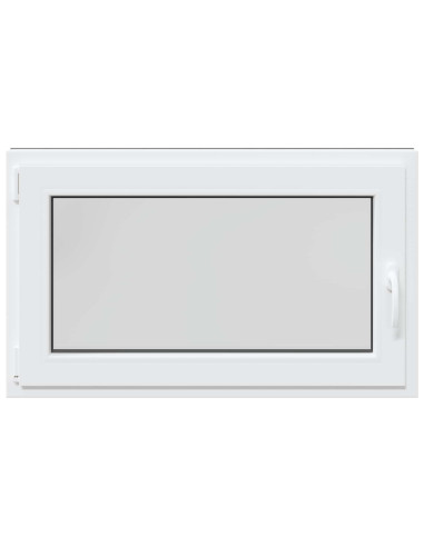 Finestra per Soffitta RISOR Antracite 100 x 70 cm PVC e Vetro