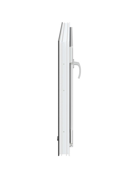 Finestra per Soffitta RISOR Antracite 100 x 70 cm PVC e Vetro