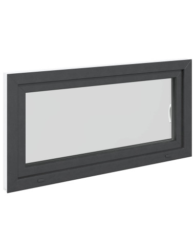 Finestra per Soffitta RISOR Antracite 120 x 60 cm PVC e Vetro